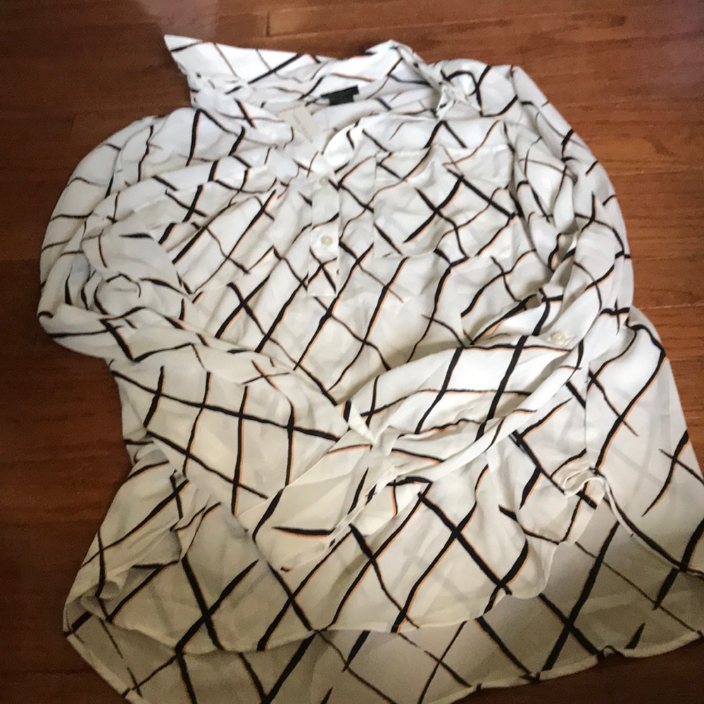 Ann Taylor button up blouse